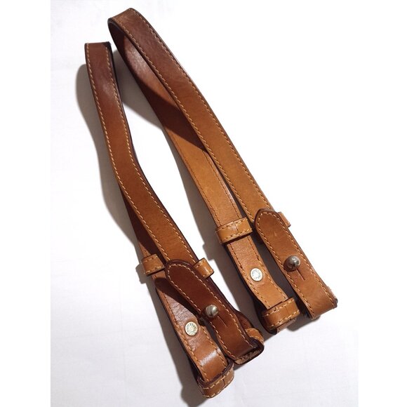 Dooney & Bourke Brown Leather Replacement Handles (2) For Florentine Convertible - Picture 1 of 5